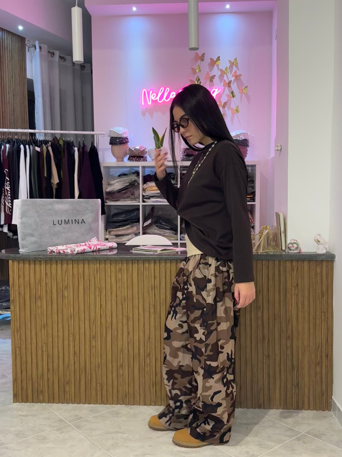 Pantalone bustino elastico