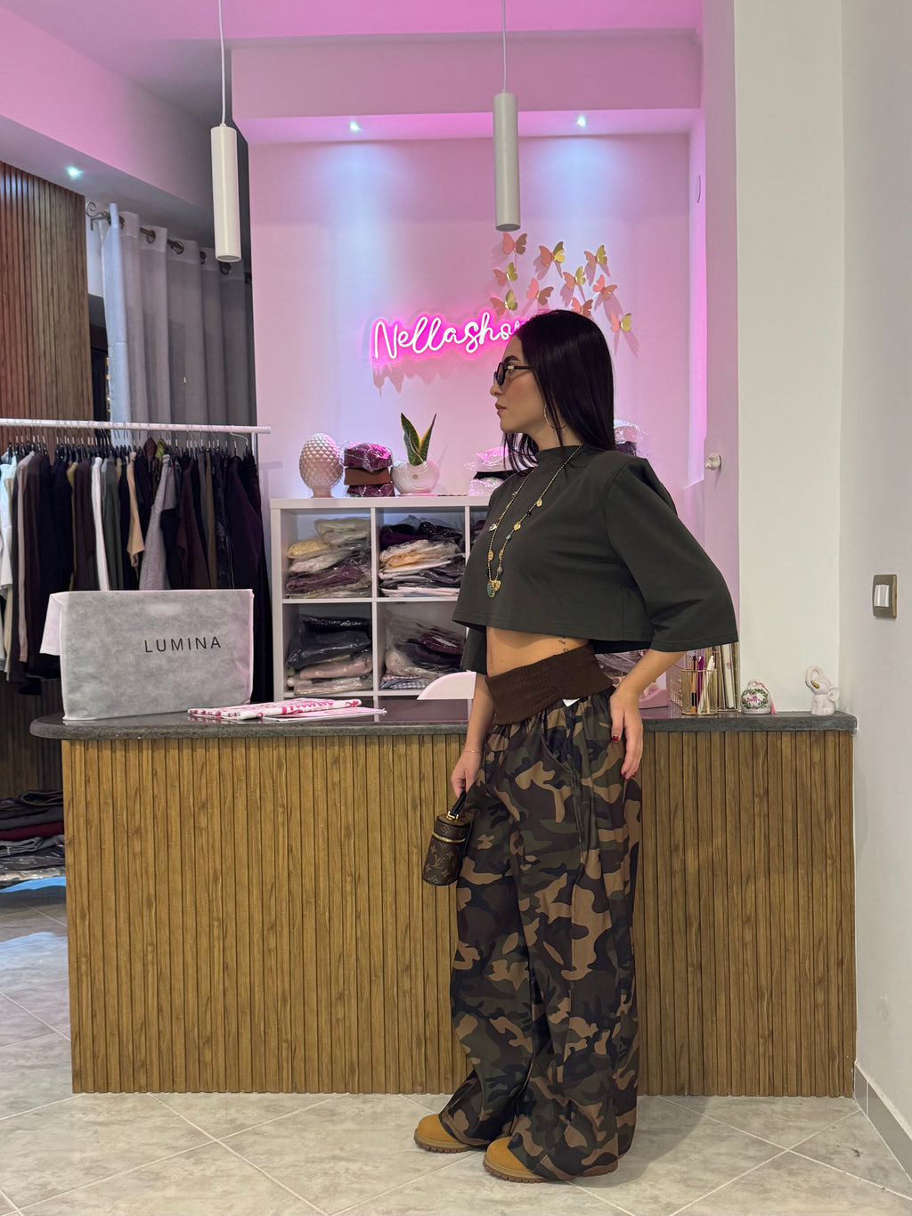 Pantalone bustino elastico