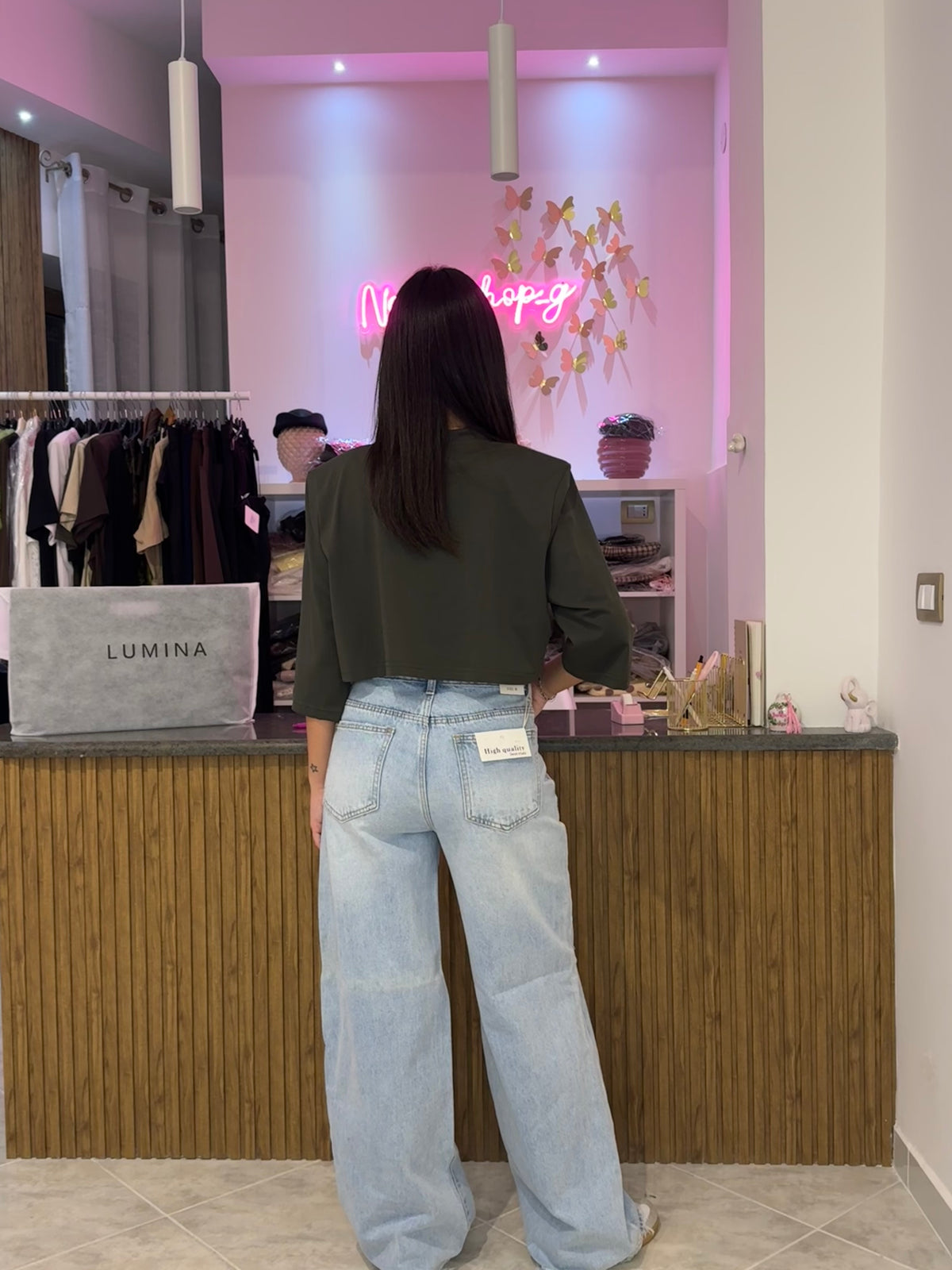 jeans palazzo