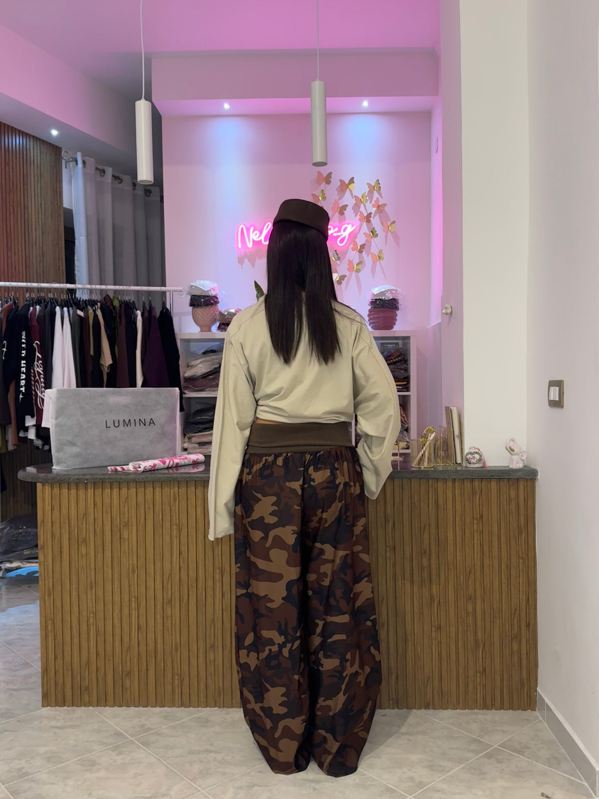 Pantalone bustino elastico