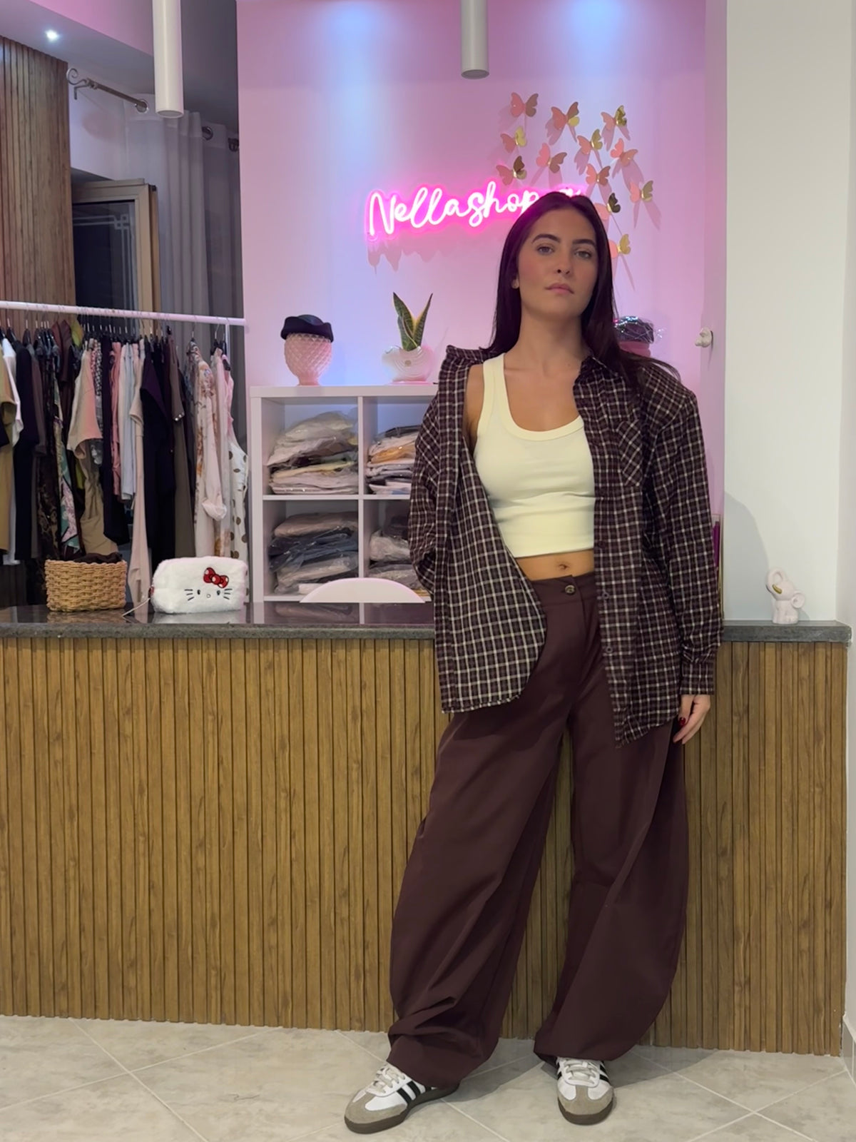 camicia flanella monique