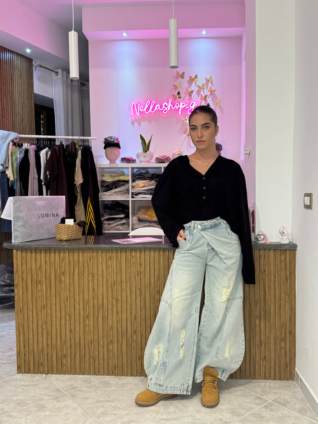 jeans trasversale chiaro