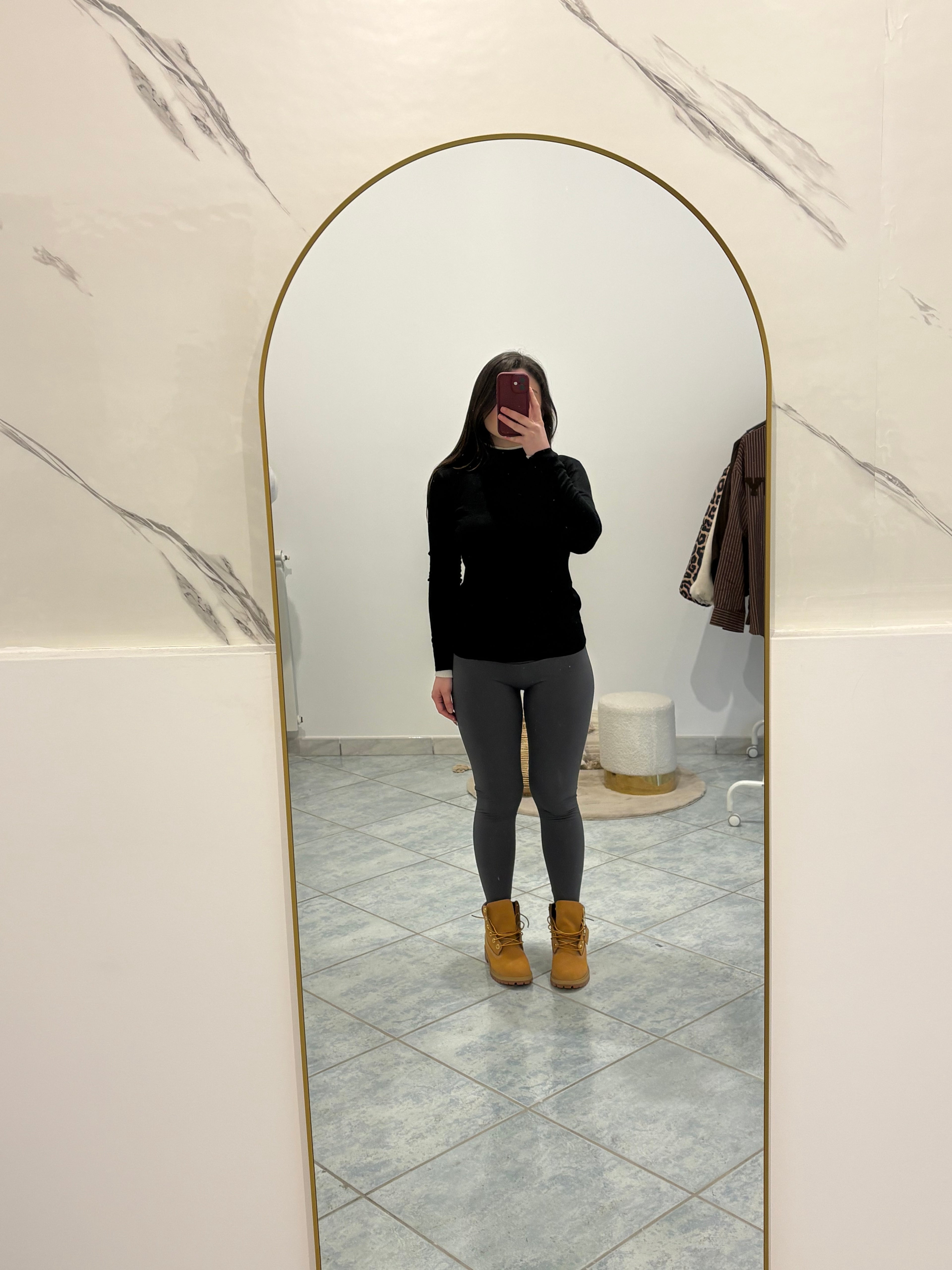 Leggins Felpato diritto