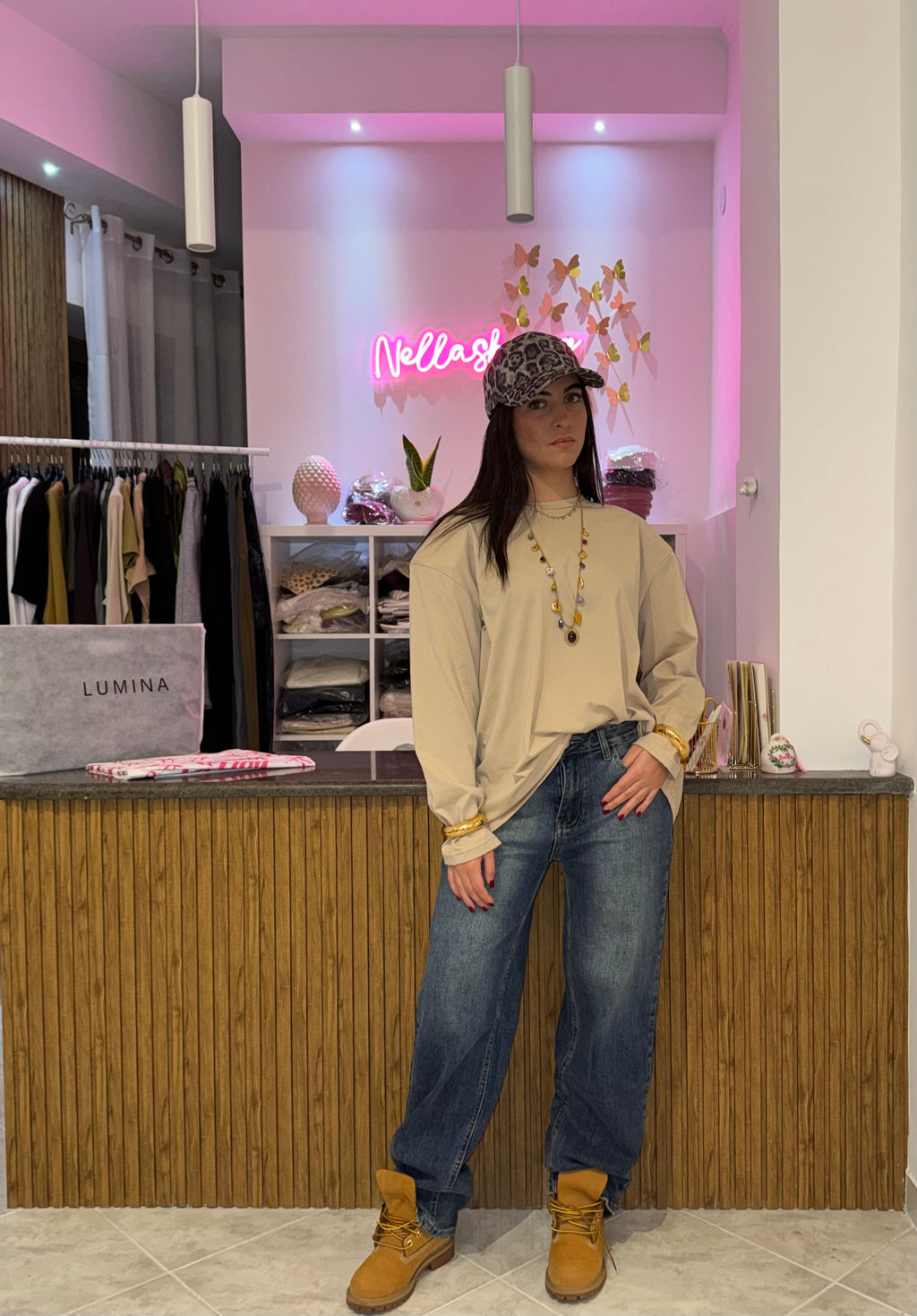 shirt long sleeve spalline