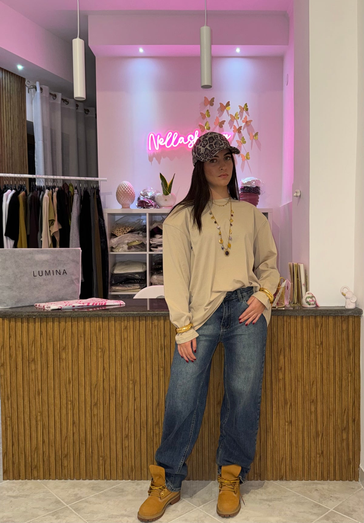 shirt long sleeve spalline