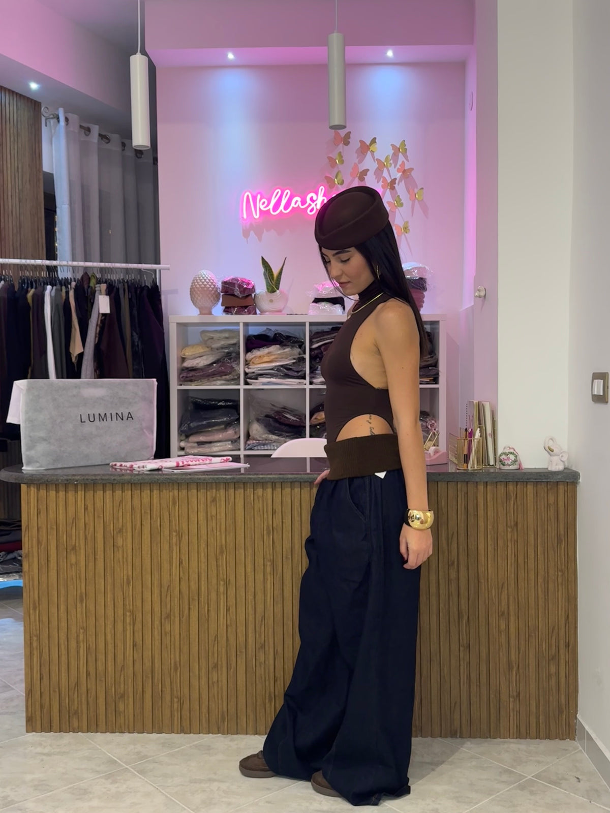 pantajeans bustino elastico