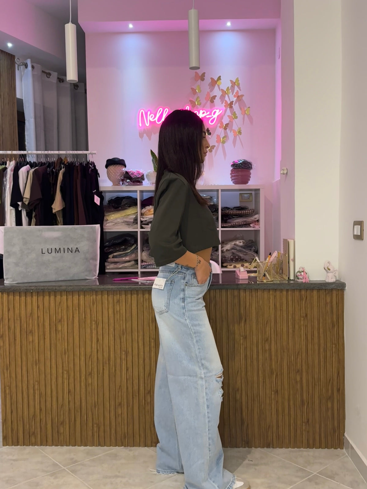 jeans palazzo