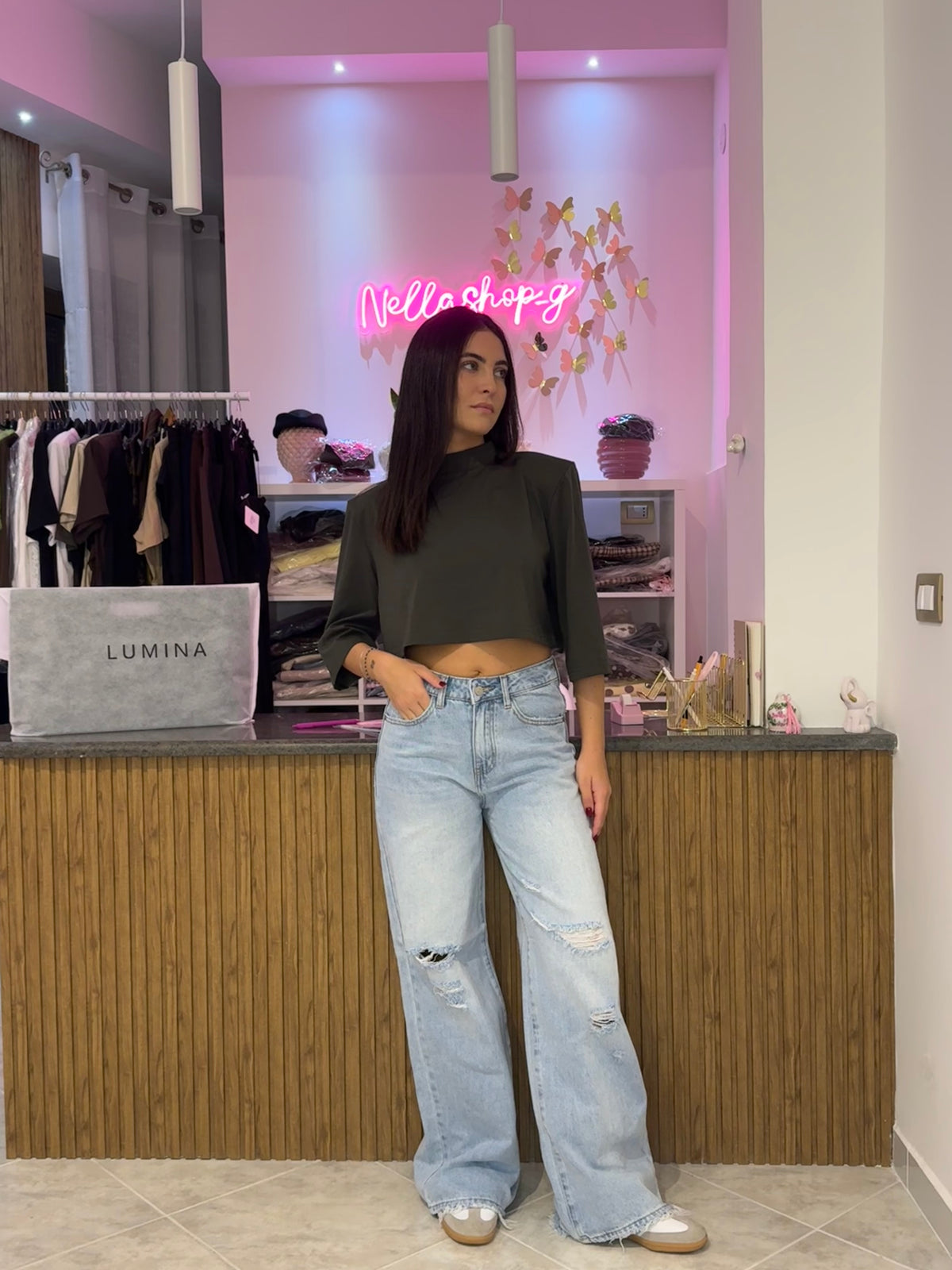 jeans palazzo