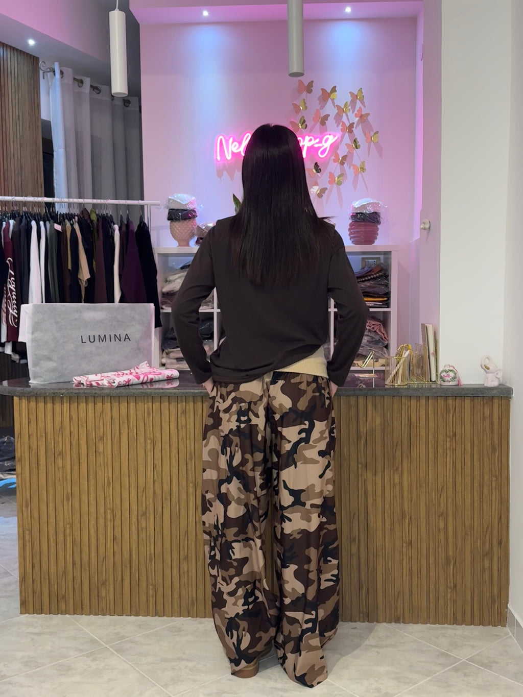 Pantalone bustino elastico