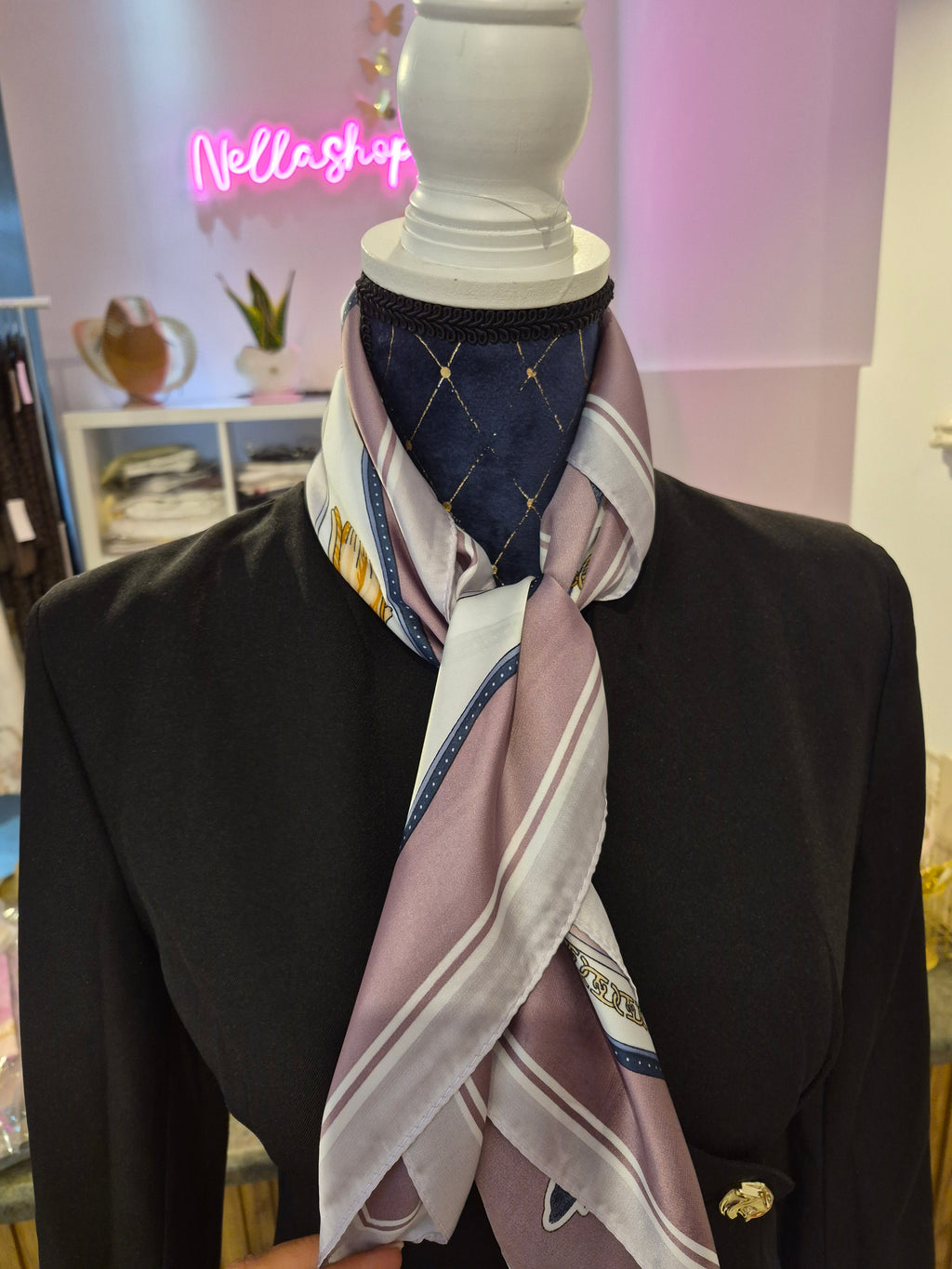 Foulard fiorato