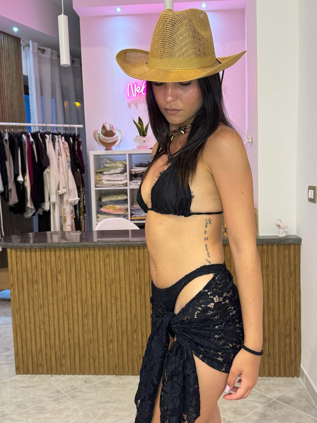 Costume in pizzo 3 pezzi