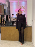 Pantalone trasparente